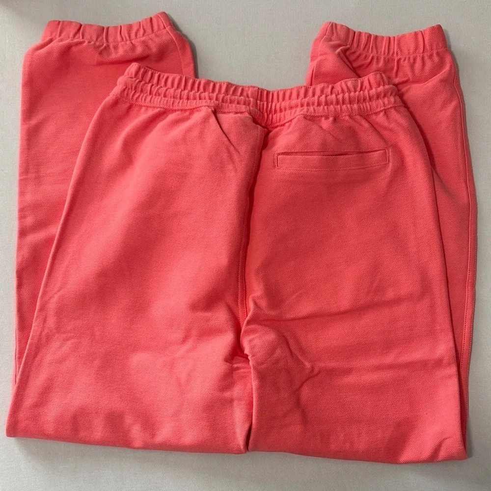 Lands' End Kids Coral Pull-On Joggers Girls Size L/10-12 NWT PA